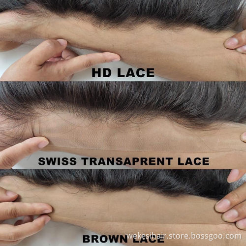 Lace Frontal Wig Vendors Wholesale Straight Transparent HD Lace Front Wigs For Black Women 100 Virgin Brazilian Human Hair Wigs